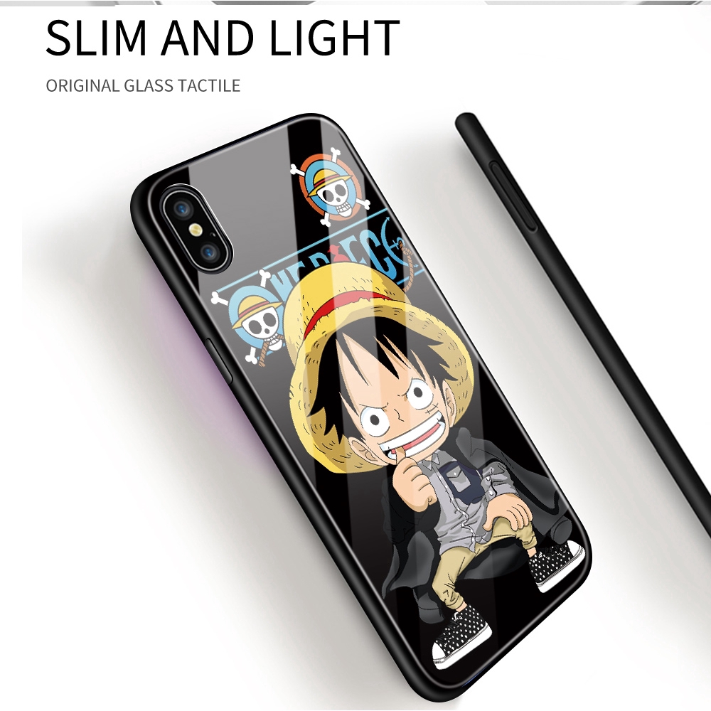 OPPO A15 A15S A53 A33 A94 A93 2020 A12E A12 A74 4G 5G Cho Ốp lưng điện thoại In Hình Anime One Piece Straw Hat Kid