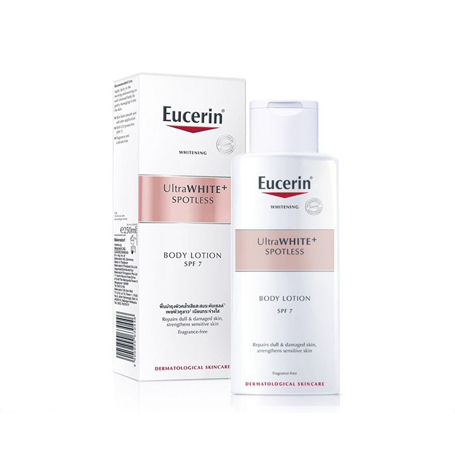 Sữa Dưỡng Thể Trắng Da Eucerin Ultra White+ Spotless Body Lotion Spf7 250ml