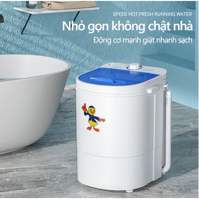 Máy giặt mini cao cấp Máy giặt vắt quần áo gia dụng mini Giá rẻ đặc biệt phù hợp dành cho học sinh sinh viên giặt riêng