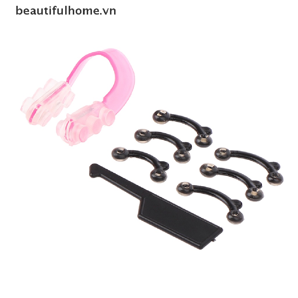 Bộ 6 Kẹp Mát Xa Mũi 3 Món Không Đau Tiện Dụng