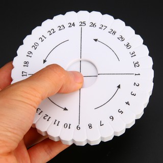 Bộ 2 Đĩa Tròn 10cm Dùng Để Thắt Bím Tóc