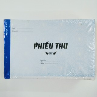 Phiếu thu 1 liên, 2 liên, 3 liên 13x19cm