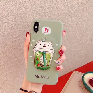 ỐP LƯNG IPHONE - ỐP GẤU TÚI NƯỚC CUTE