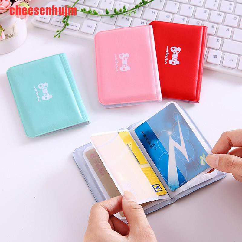 [Pho Mátnhujm] 1 Ví Đựng Giấy Phép Tài Liệu Màu Kẹo