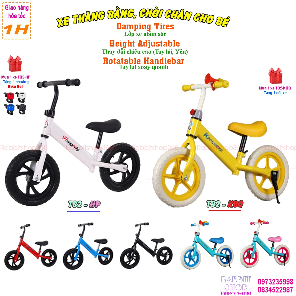 Xe chòi chân thăng bằng cân bằng 2 bánh đồ chơi vận động cho bé [XTB2]
