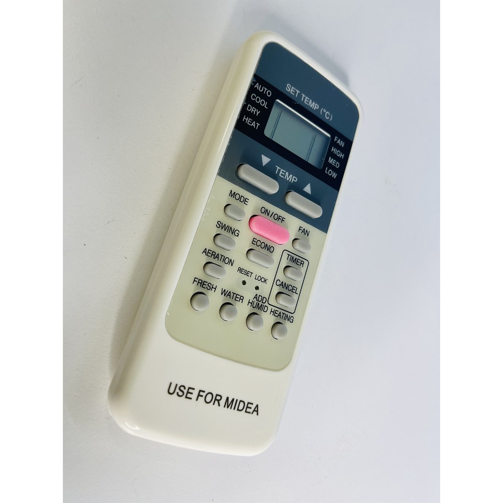 Điều khiển điều hòa, máy lạnh MIDEA