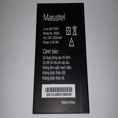 Pin Điện Thoại Masstel N550