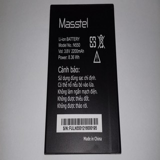 Pin điện thoại masstel n550
