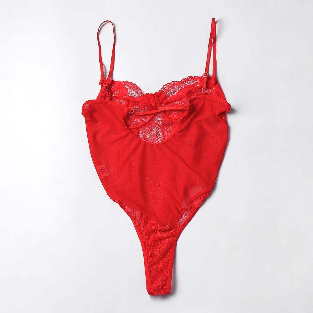FREESHIP ĐƠN 99K_ Bodysuit ren gợi cảm , cổ chữ V dành cho nữ