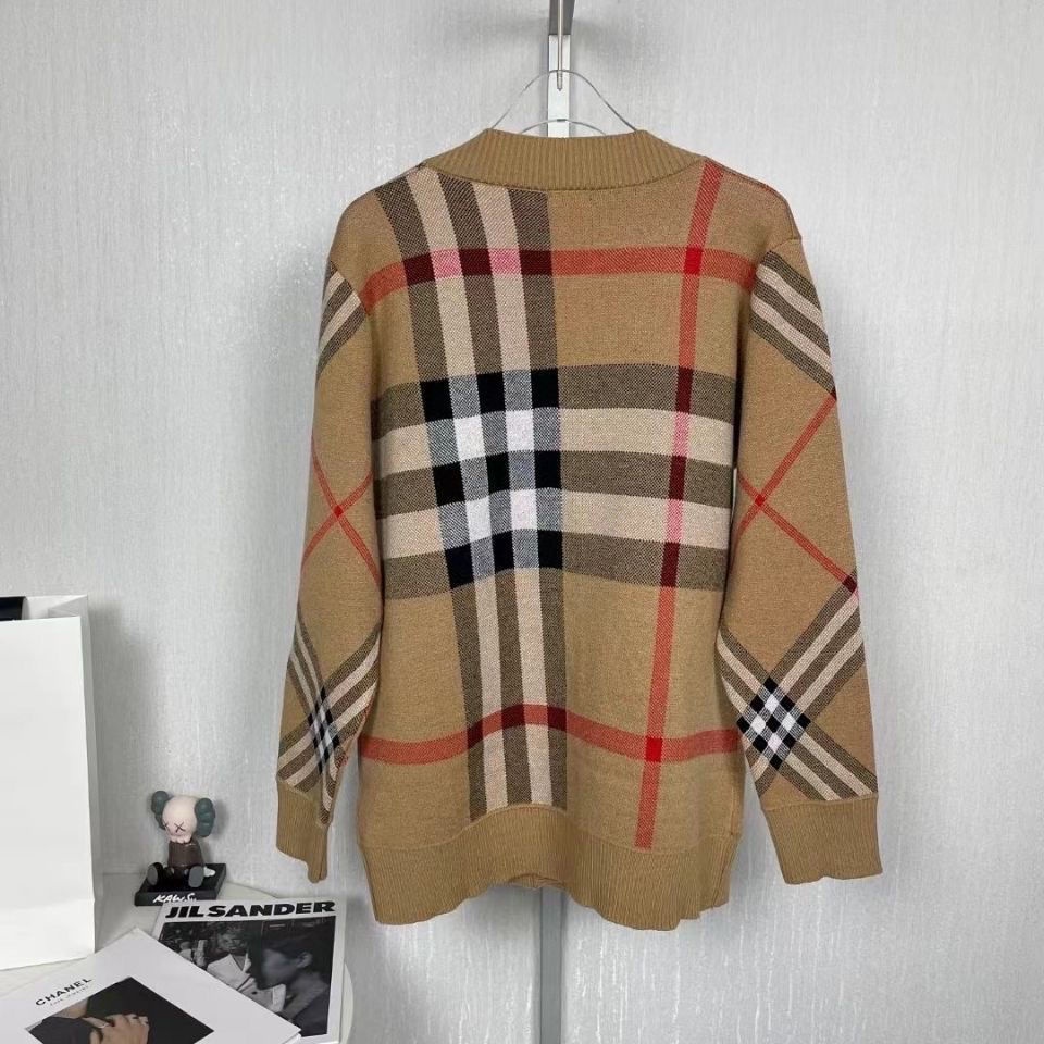 Hàng Có Sẵn!Bbr!Áo Khoác Cardigan Dáng Rộng Cổ Chữ V Thiết Kế Mới Thời Trang Dành Cho Cặ