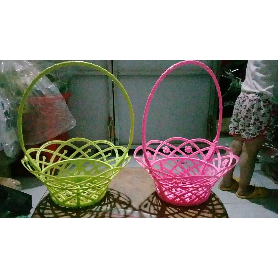 Giỏ trung cắm hoa