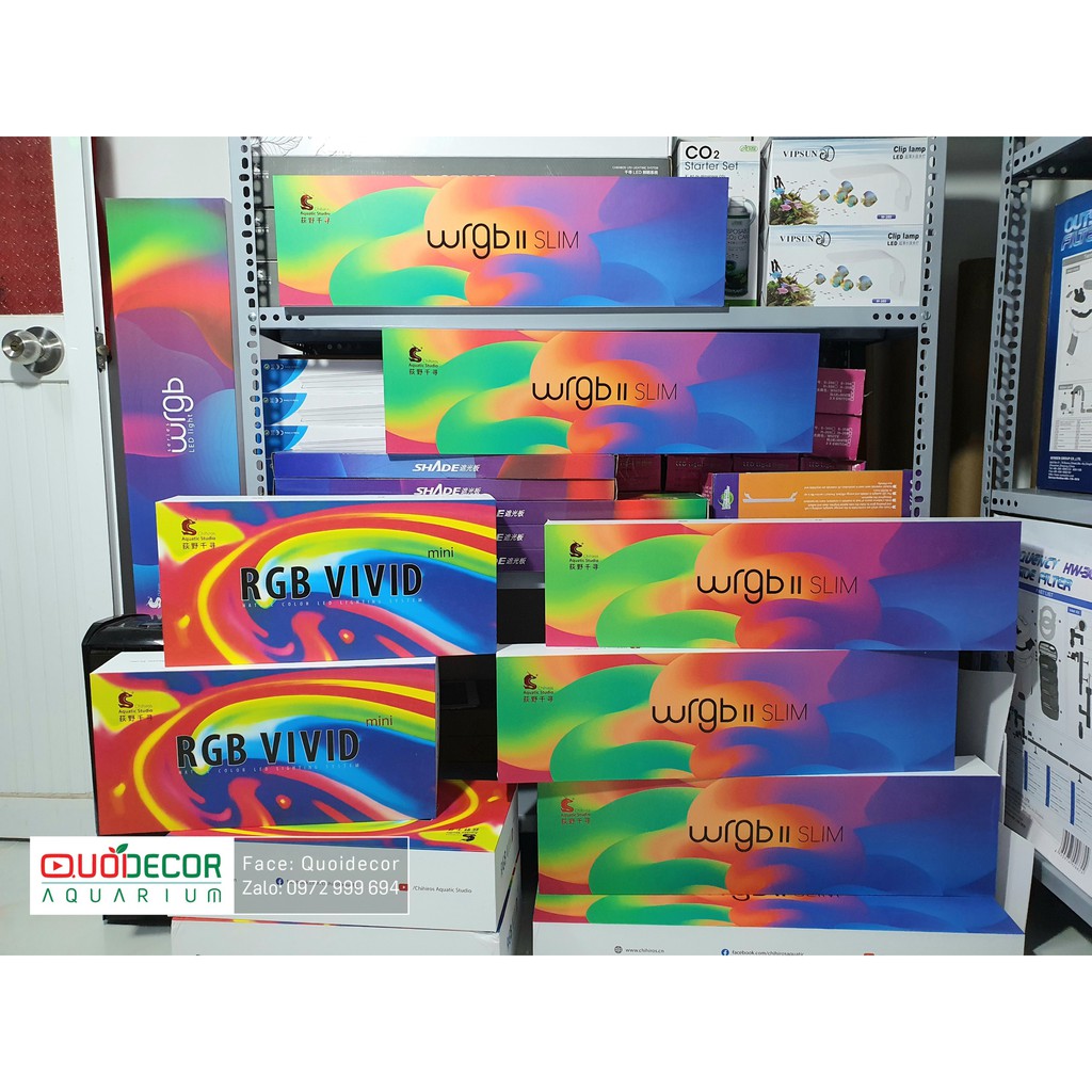 Đèn thủy sinh Chihiros WRGB 2 slim 45cm | chihiros wrgb2 slim 45 | wrgb2 slim 45 cm | wrgb 2 slim 45