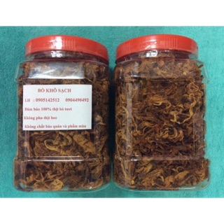 BÒ KHÔ SẠCH ( bò khô sợi )