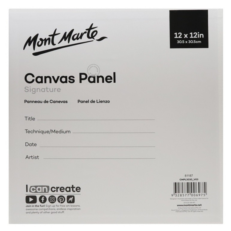 BỘ 2 CÁI CANVAS MONT MARTE (CANVAS ÉP)