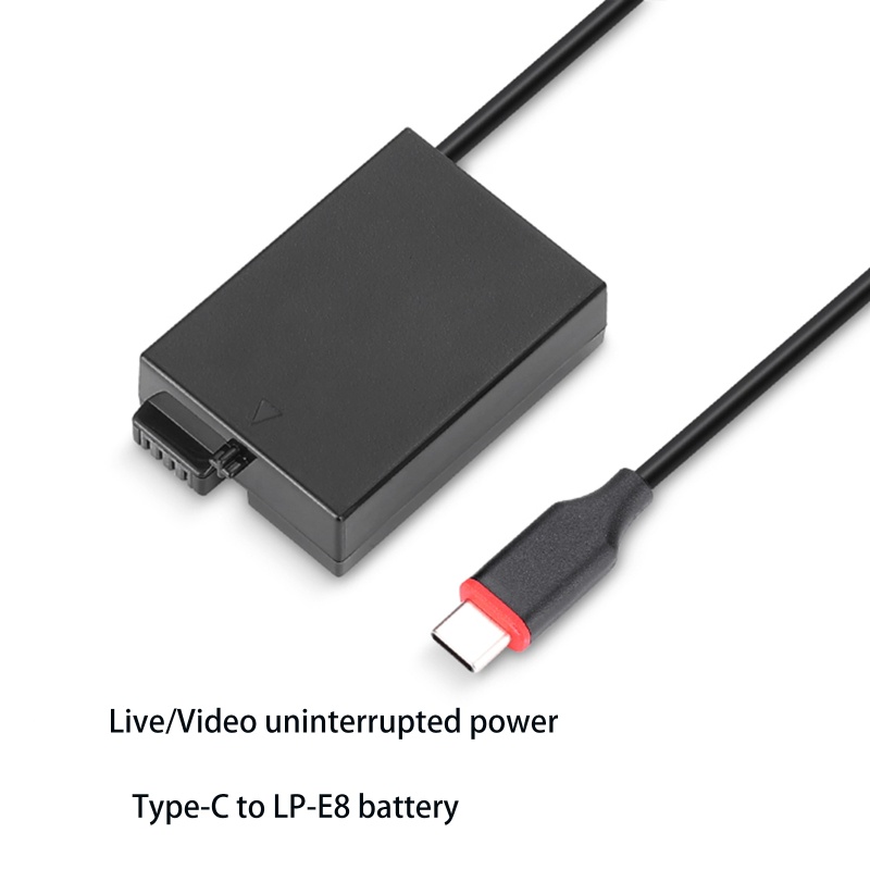 Bộ ĐiềU HợP CạP ChuyểN ĐổI LP E8 DR-E8 Cho Rebel T3i T2i T5i T4i