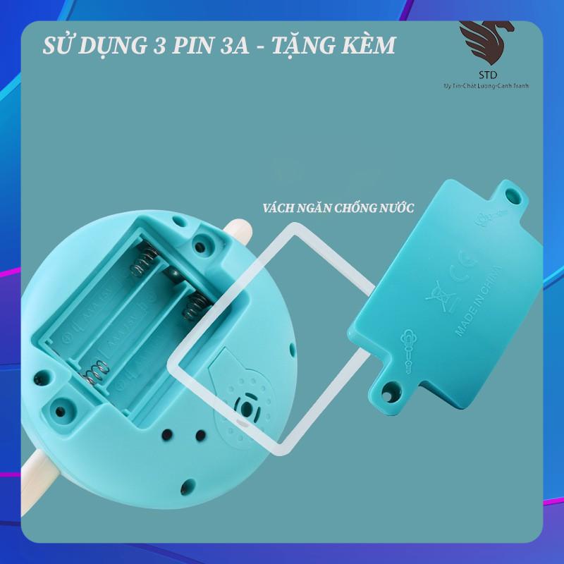 Chú voi phun nước xoay - Đồ chơi nhà tắm Tặng kèm pin