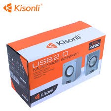 Loa 2.0 Kisonli K200 - Jack 3.5mm và USB