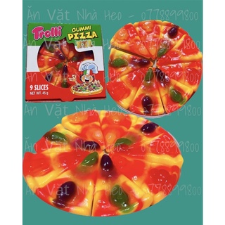 1 vỉ lẻ kẹo dẻo trolli pizza xxl hộp lớn 45gr