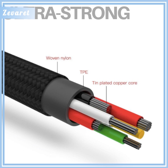 Dây Cáp Sạc USB Nhanh 3 Trong 1 Đa Năng Cho Điện Thoại