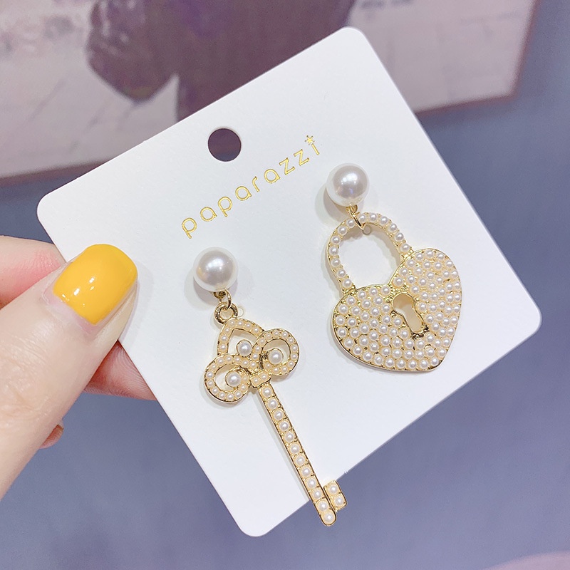 Bông Tai Mạ Bạc 925 Đính Ngọc Trai Nhân Tạo Thời Trang