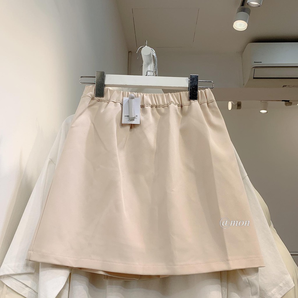 2101241 Chân váy ngắn nữ - chân váy chữ A chất mềm mát có lót quần trong | BigBuy360 - bigbuy360.vn
