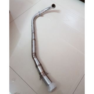 Cổ pô Suzuki Team cho Suzuki Raider xăng cơ - Satria Fu