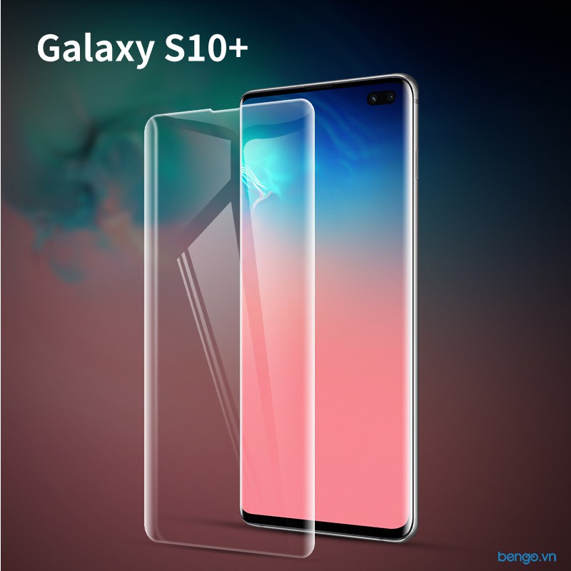 Cường lực Full màn UV Samsung s10+