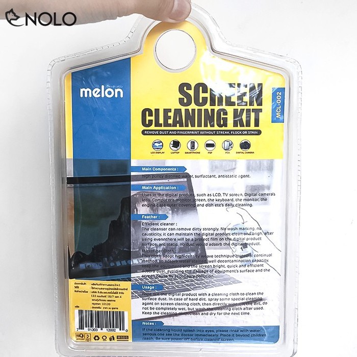 Phụ Kiện 6 Món Vệ Sinh Cleaning Kit Melon Cho Máy Ảnh Máy Tính Màn Hình Có Bóng Thổi Bụi Loại Tốt