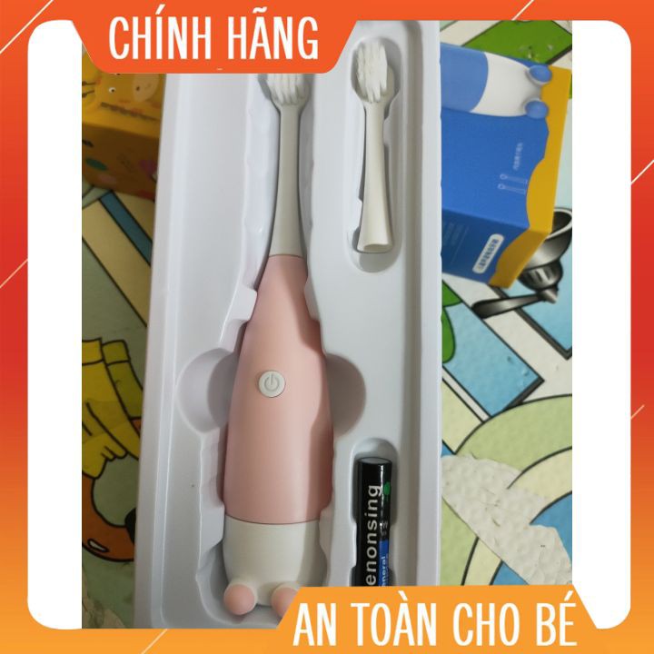 Bàn Chải Đánh Răng Tự Động⚡FREE SHIP⚡Bàn Chải Điện Cho Bé Siêu Tiện Lợi