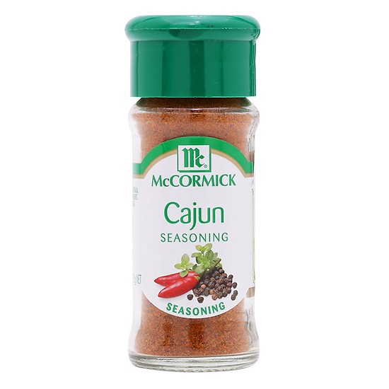 Gia Vị Tẩm Ướp Cajun Seasoning 35gr / Gia Vị Tẩm Ướp Cajun McCormick - Nhập Khẩu Úc