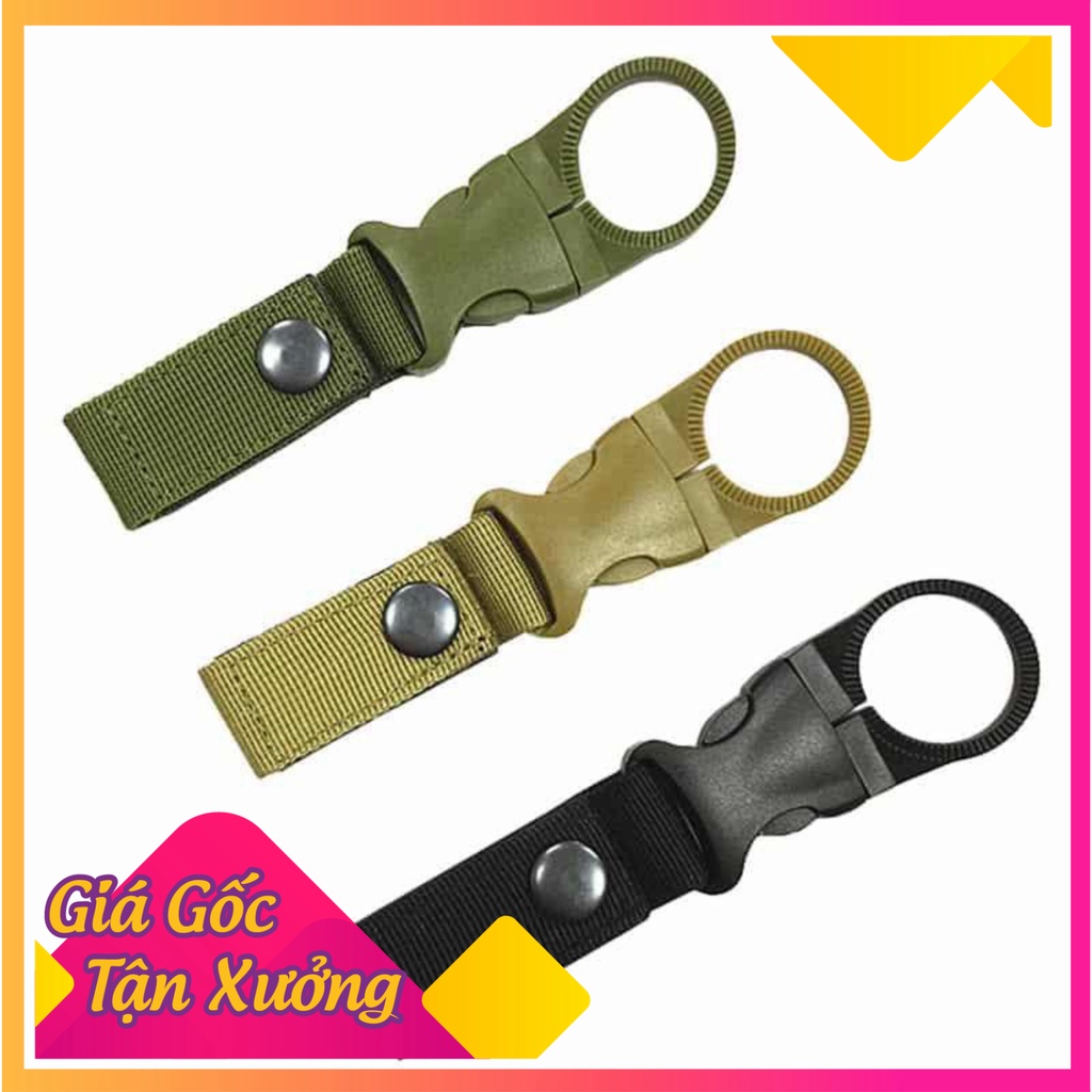 Big sale Dây đai móc Balo có khóa gài treo chai nước tiện lợi Dumbo Store