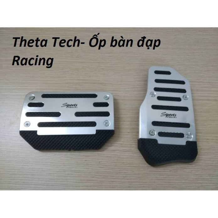 (Nhập mã THETA8888 giảm 10%) Ốp bàn đạp Racing cho xe ô tô chạy số tự động