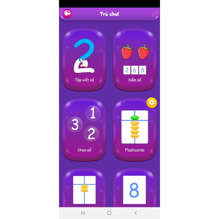 Kids Up soroban cho bé 1 năm