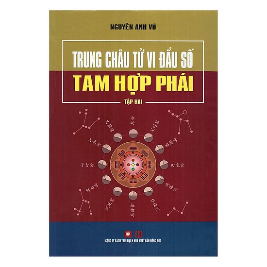 Bộ sách Trung Châu Tử Vi Đẩu Số Tam Hợp Phái (Bộ 2 Cuốn)