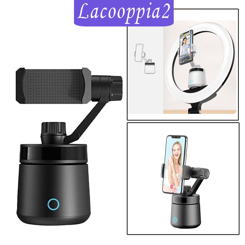 [LACOOPPIA2] Portable 360 Rotation Automatic Tracking Smart Gimbal Selfie Stick, Auto Face and Object Tracking