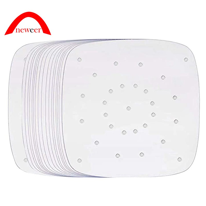 Bộ 100 Giấy Lót Nồi Chiên Không Khí Cỡ 9x9 Inch
