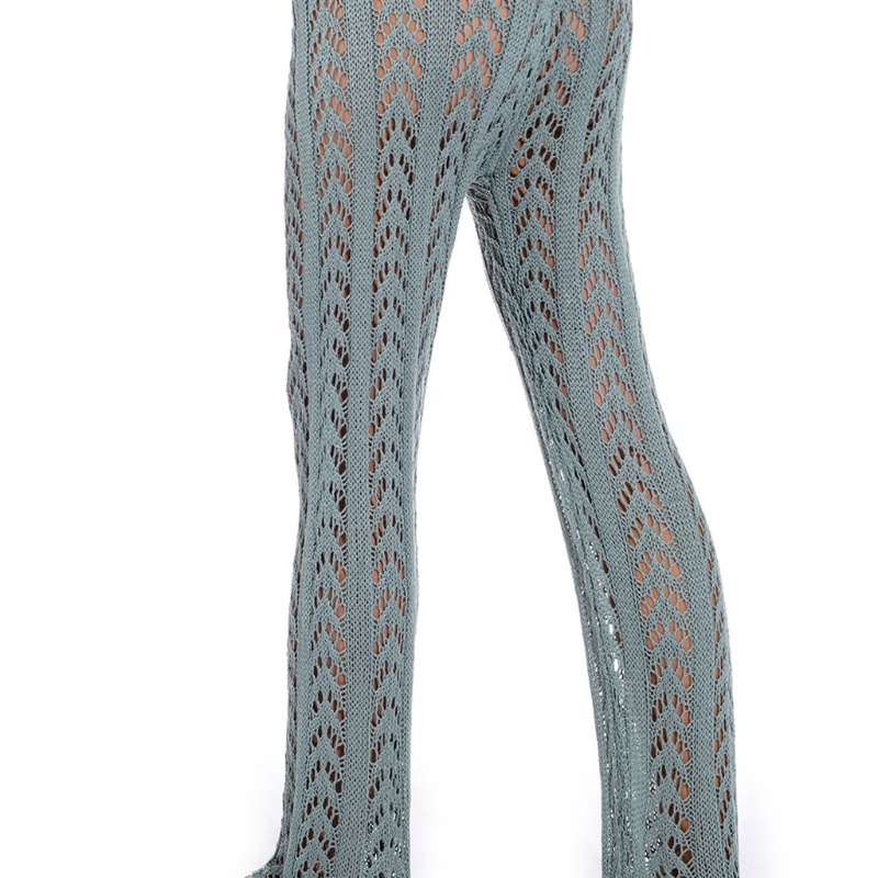 Quần lưới dệt kim đi biển phối ren quyến rũ tùy chọn màu sắc cho nữ