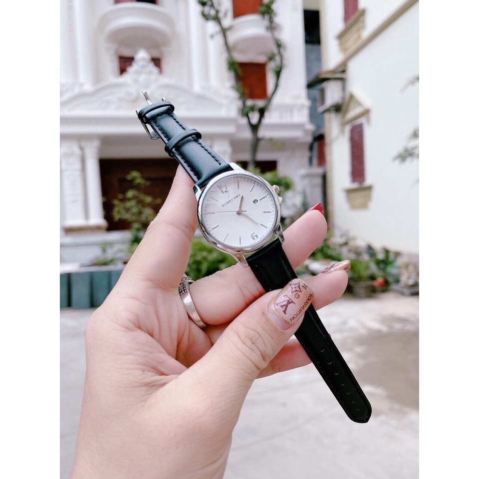 Đồng hồ nữ Burberry chính hãng cao cấp đẹp, đồng hồ nữ dây da thời trang cao cấp Fullbox mã A21 | BigBuy360 - bigbuy360.vn