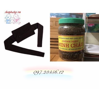 1 kg muôi thảo dược đánh tan mỡ bụng và 1 đai quấn kèm theo