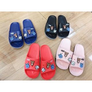 Dép crocs để mỏng, tặng kèm 6 sticker