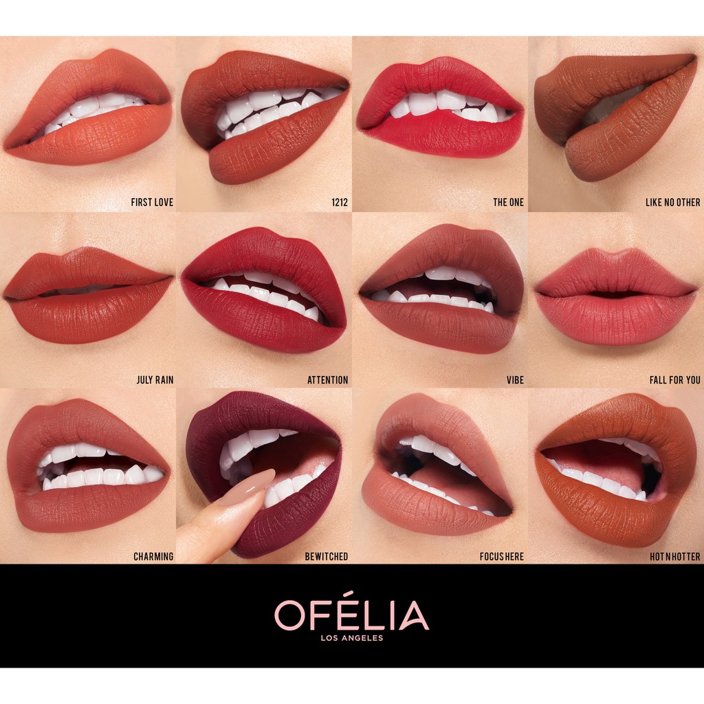 Set Son LIPSTICK & CHILL Version 1 - OFÉLIA Glacier + Modern Matte + Touch of Rose (5g x 3,5g x 4ml) | Thế Giới Skin Care