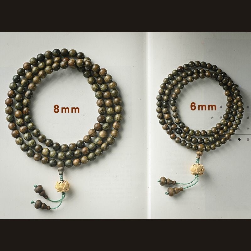 Vòng tay chuỗi 108 hạt gỗ đàn hương