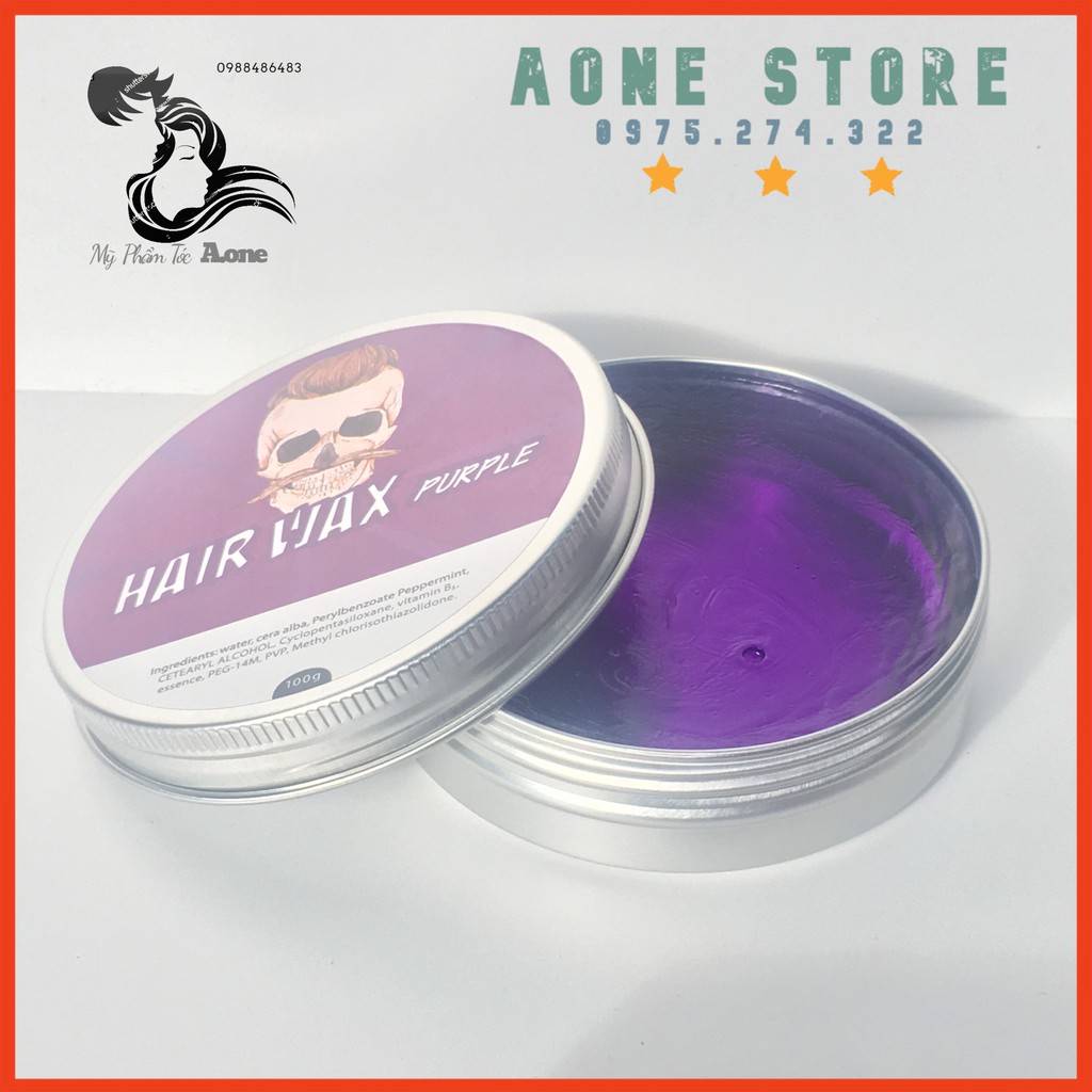 Sáp Vuốt Tóc Hair Wax Pomade Yellow