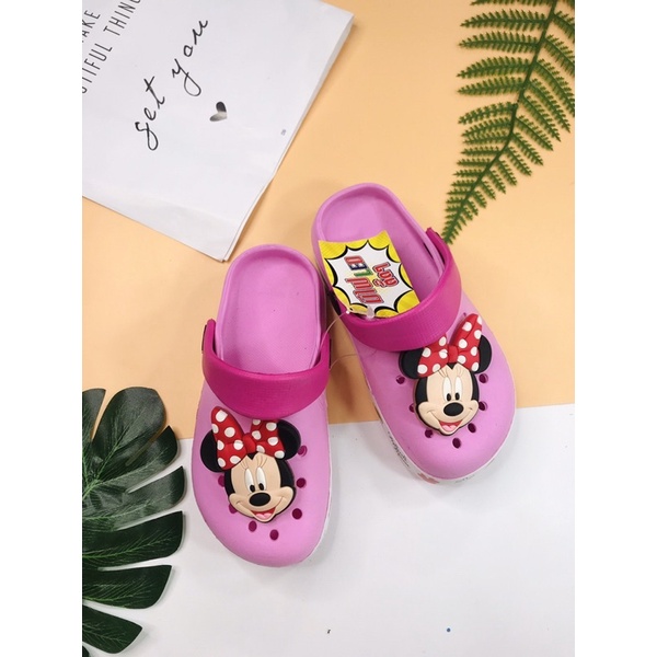 Giày sục Mickey Thái Lan cho bé gái