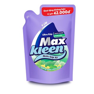 SIÊU GIẢM GIÁ NƯỚC GIẶT XẢ TÚI MAXKLEEN 2.4L/ túi 3.8 kg