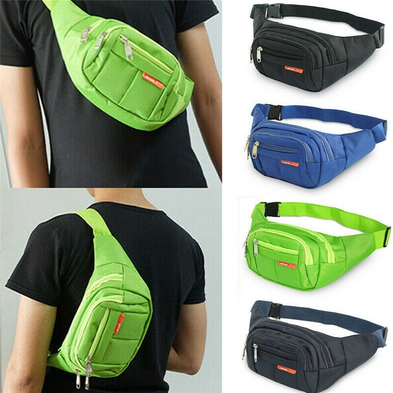 Travel Hiking Bag Pack Belt Money Pouch Wallet Fanny Men Women Waist Bum Bag