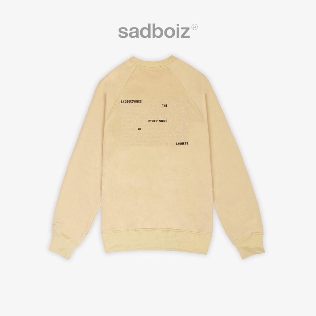 Áo sweater SADBOIZ Toss Cream