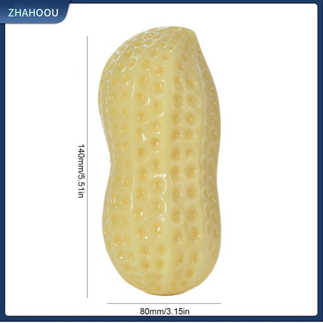 ☃Nhà☃ Búp Bê Đồ Chơi Hình Hạt Đậu Phộng Chống Cắn Làm Sạch Răng Cho Cún Cưng