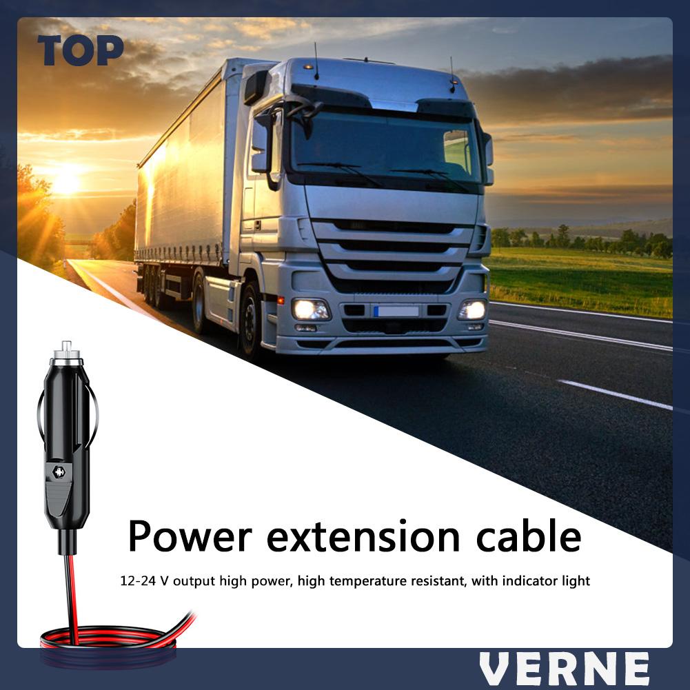Đầu cắm tẩu sạc DC 12V 24V 20A cho xe hơi có dây dài 0.6m/ 1.5m/ 4m