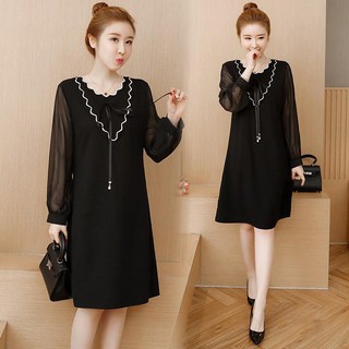 Đầm suông big size quảng châu D1282 Bigsize